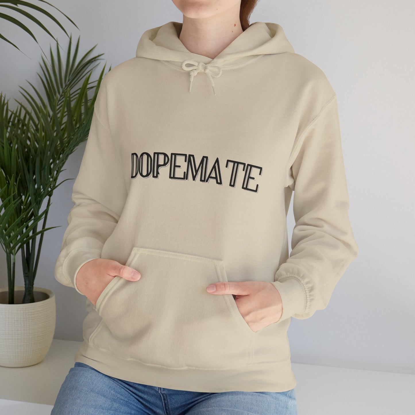 Unisex Hooded Sweatshirt Typography 2A