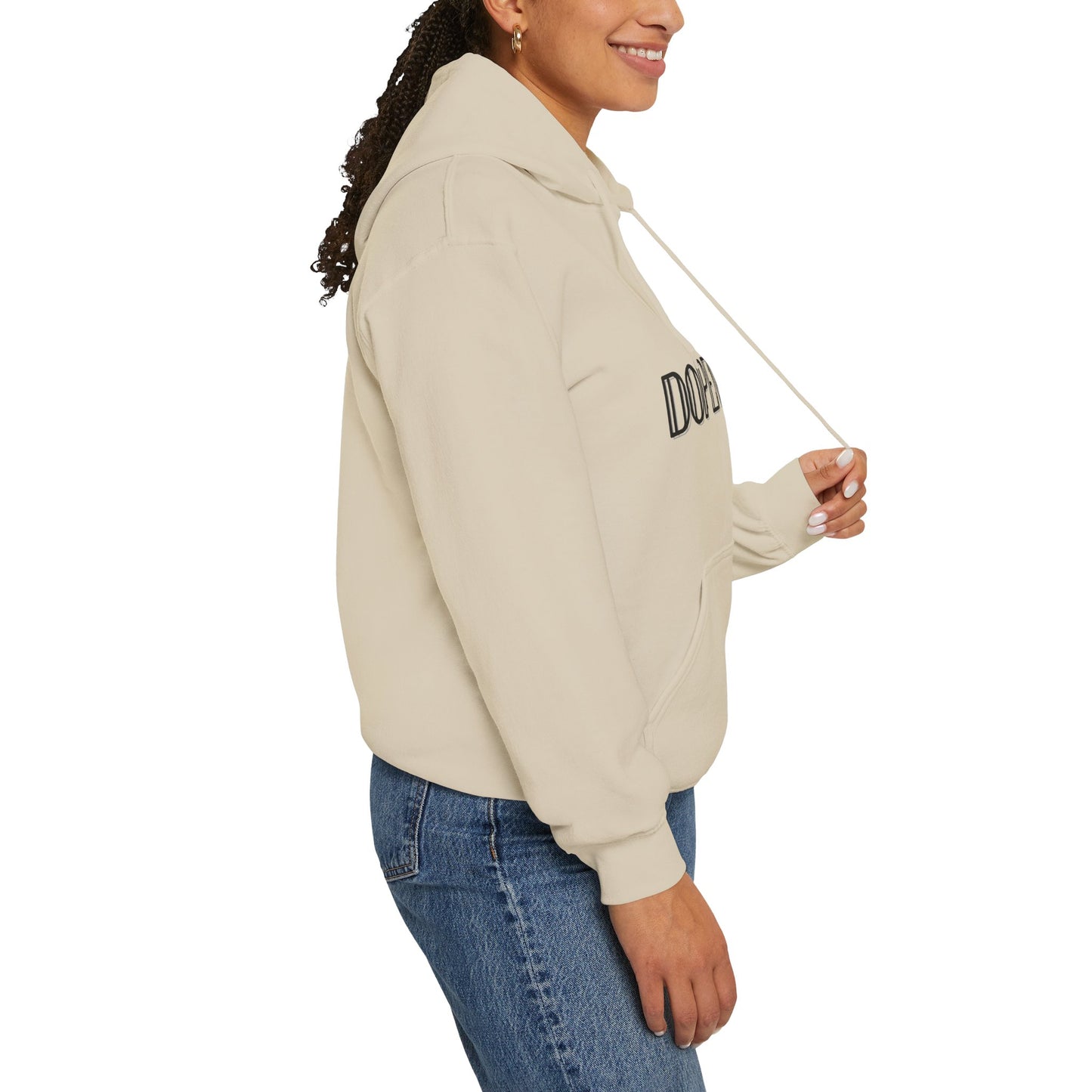 Unisex Hooded Sweatshirt Typography 2A