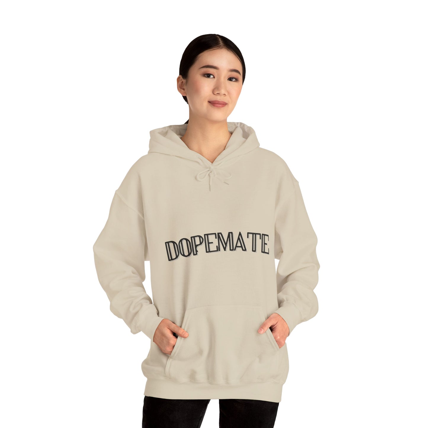 Unisex Hooded Sweatshirt Typography 2A