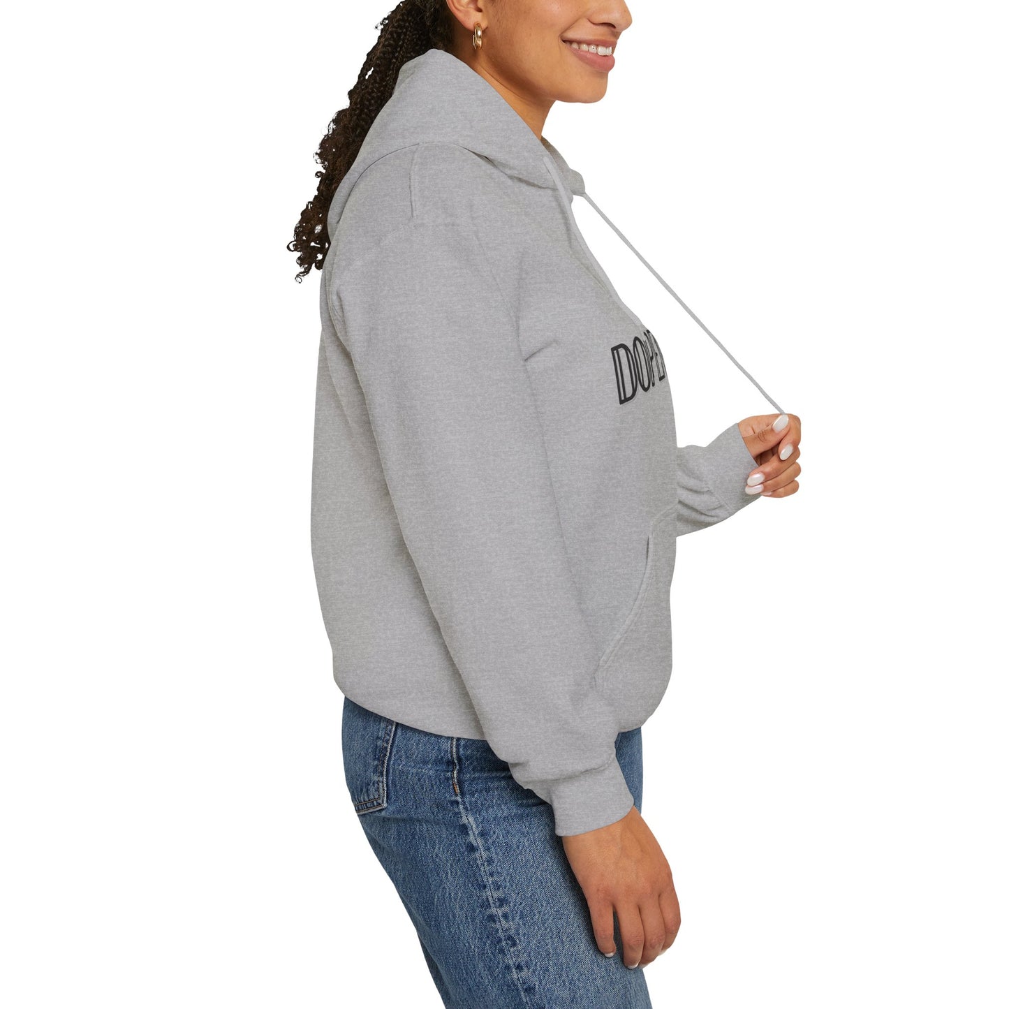 Unisex Hooded Sweatshirt Typography 2A
