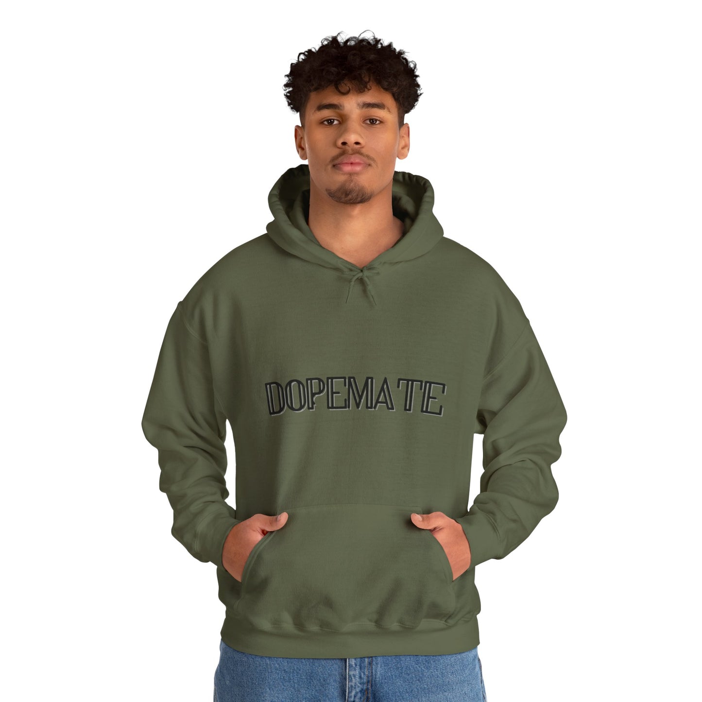 Unisex Hooded Sweatshirt Typography 2A